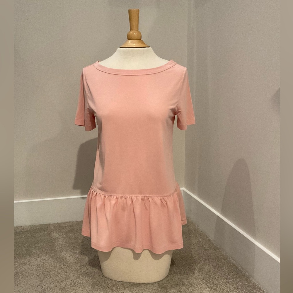 Banana Republic Peplum Top, Pink, Size XS